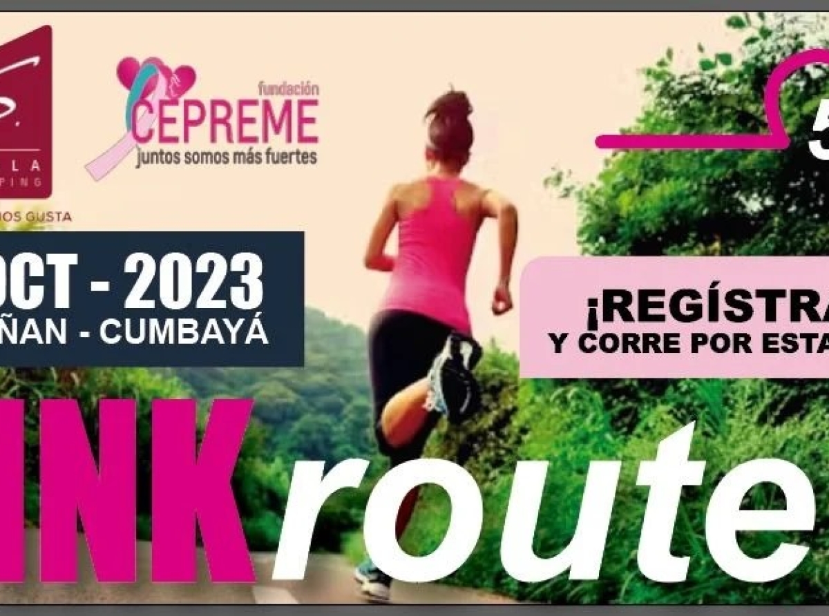 PINK ROUTE 5K: PASOS POR LA PREVENCIÓN