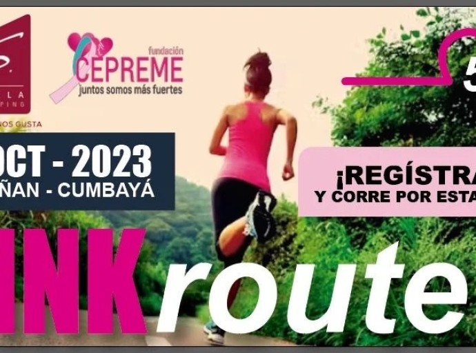 PINK ROUTE 5K: PASOS POR LA PREVENCIÓN