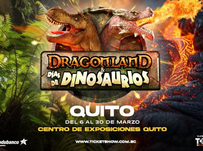 EXPOSICIÓN DRAGOLAND, UN VIAJE ENTRE DINOSAURIOS Y DRAGONES